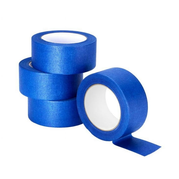Leopcito Blue Painters Tape 2 inches Wide, Bulk 4 Pack Original Blue Masking Tape