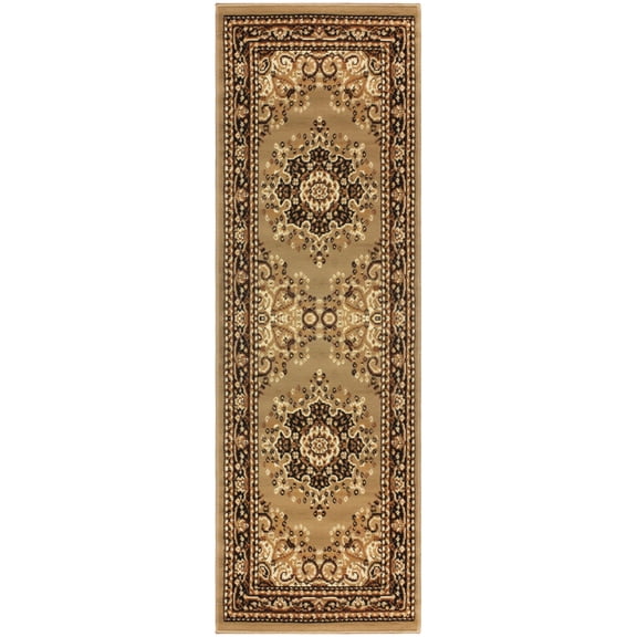 Leopold Area Runner, 2' 7 '' x 8', Brown
