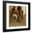thumbnail image 1 of Leopold Carl Müller 15x18 Black Modern Framed Museum Art Print Titled - Oriental Street, 1 of 5