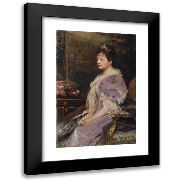 Leopold Horovitz 17x24 Black Modern Framed Museum Art Print Titled - Honora Kill (1903)