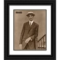 thumbnail image 1 of Leopold Morse Goulston Baseball Collection,  20x24 Black Ornate Wood Framed with Double Matting Museum Art Print Titled - Connie Mack, Manager, Philadelphia American League, 1880, 1 of 4