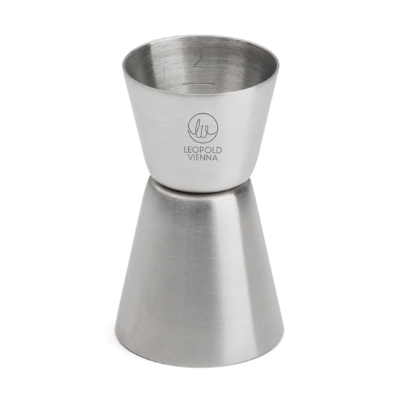 Leopold Vienna Cocktail Measure, Stainless Steel Jigger 20/40 ml