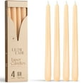 thumbnail image 1 of Leor & Lair Beige Taper Candles - 4 Pack 10" Beige Candles for Minimalist Decor & Everyday Dining, 1 of 6
