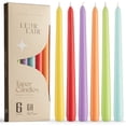 thumbnail image 1 of Leor & Lair Spring Taper Candles - 6 Pack - Spring Candles for Easter & Spring Decor, 1 of 4