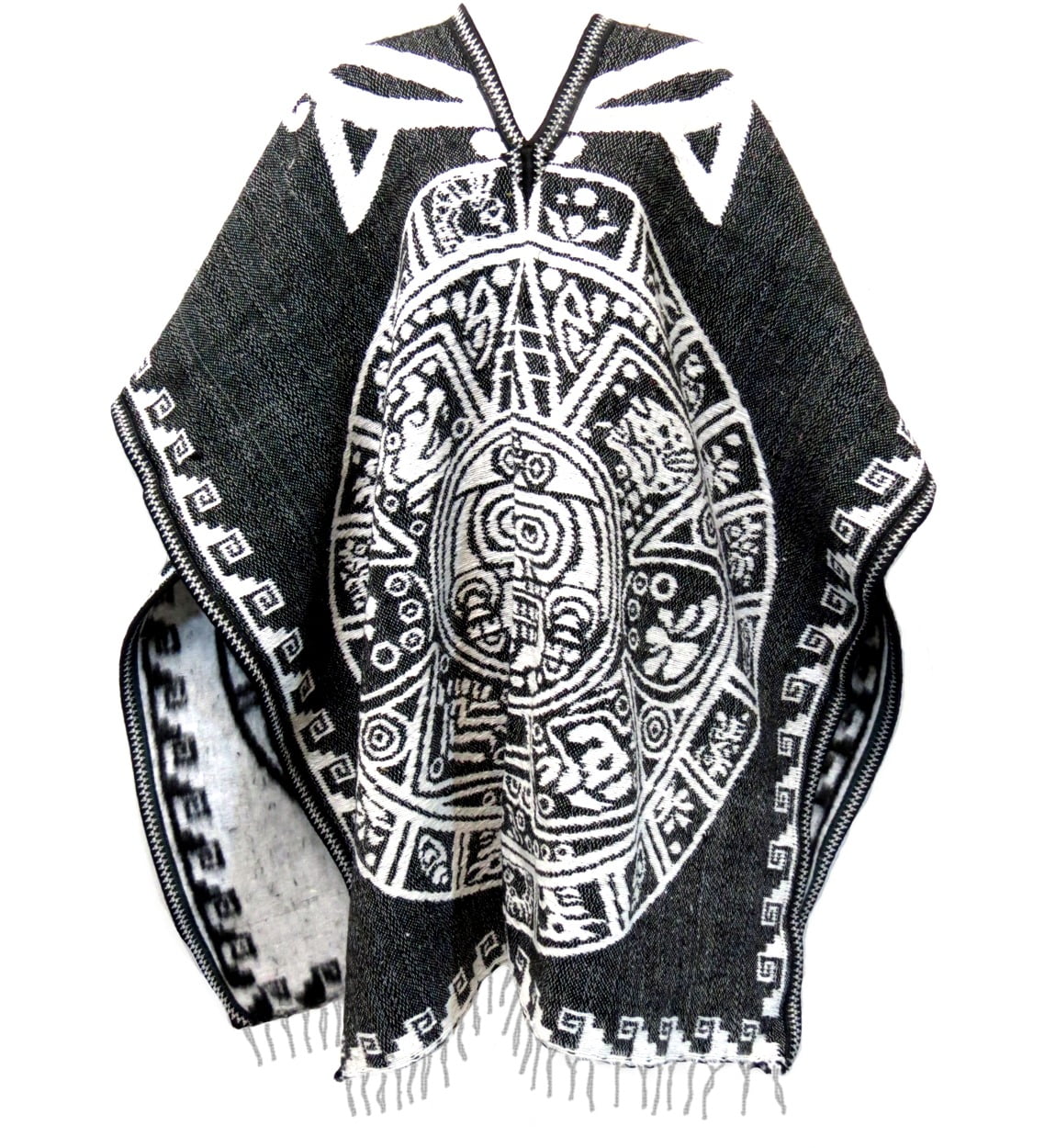 Mexican Poncho for Men, The Perfect Aztek Style