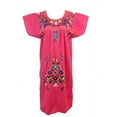 thumbnail image 1 of Leos Imports Mexican Dress Puebla (Large, Hot Pink), 1 of 1
