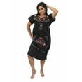 thumbnail image 1 of Leos Imports Mexican Dress Puebla (Medium, Black), 1 of 4