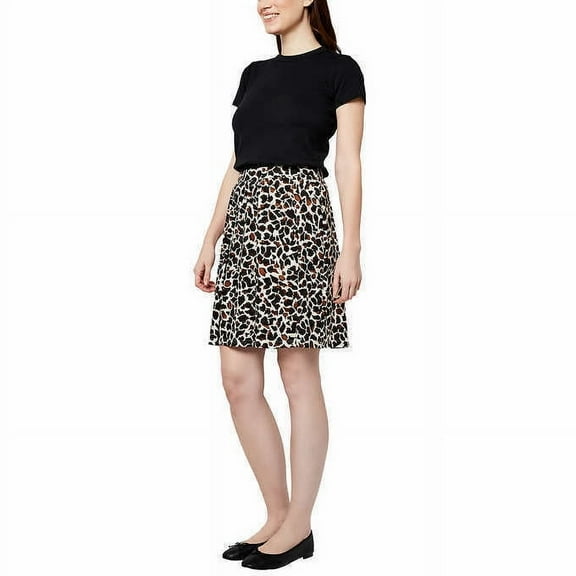 Leota Ladies' Pull-On Skirt (CASANOVA BLACK, S)