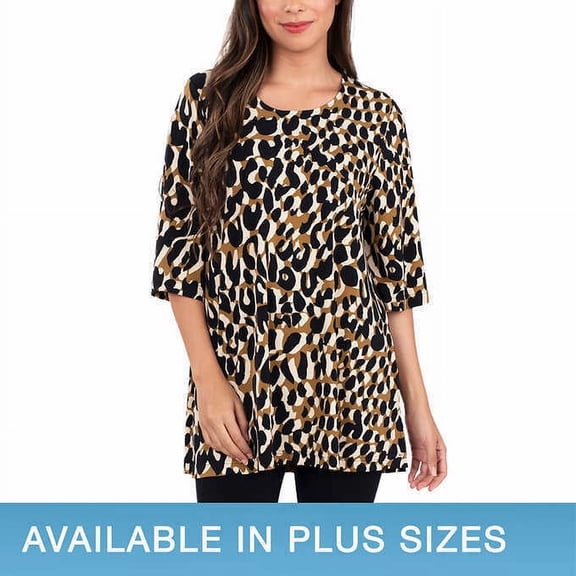 Leota Ladies' Tunic (XS, Zebra Safari)