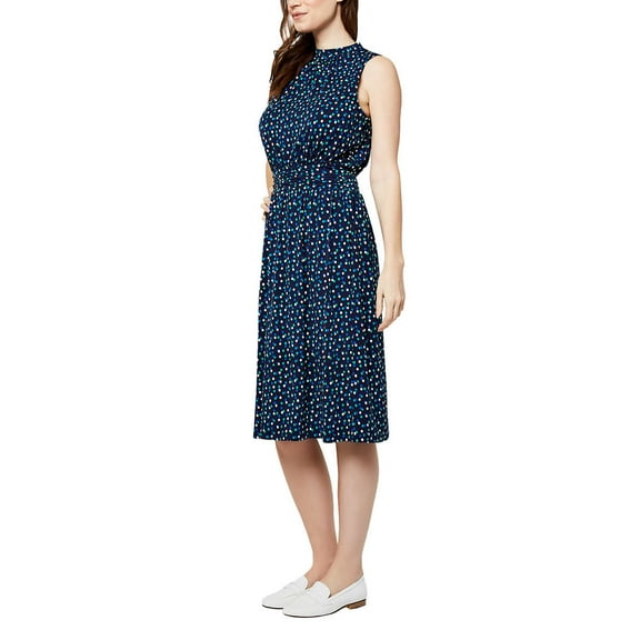 Leota Womens Aria Dress,Blue,2X