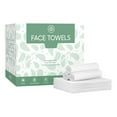 thumbnail image 1 of Leott Towel, Disposable Face Wash Cloth Box Cotton Soft Towel a Box 50Pc, 1X a Box of Face Towels 50Pcs, Clearance!, 1 of 9
