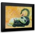 thumbnail image 1 of Leov, K 14x12 Black Modern Framed Museum Art Print Titled - My BFF, 1 of 5