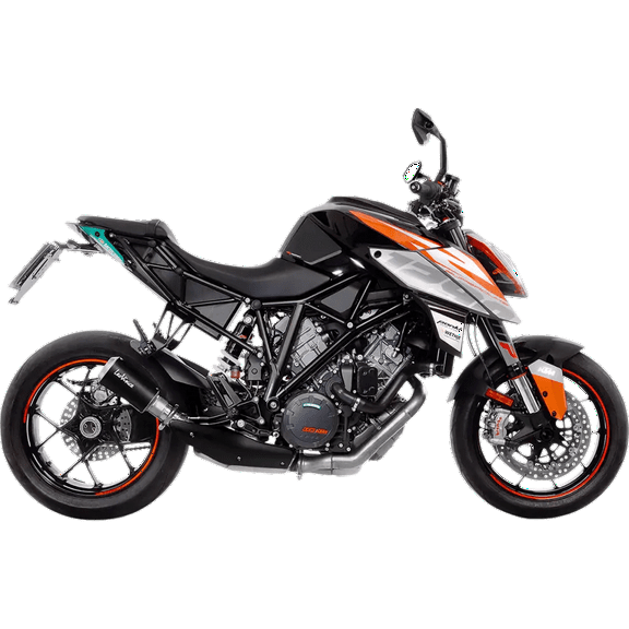 Leovince 15229BU LV-10 Slip-On - Stainless Steel Muffler (Black)