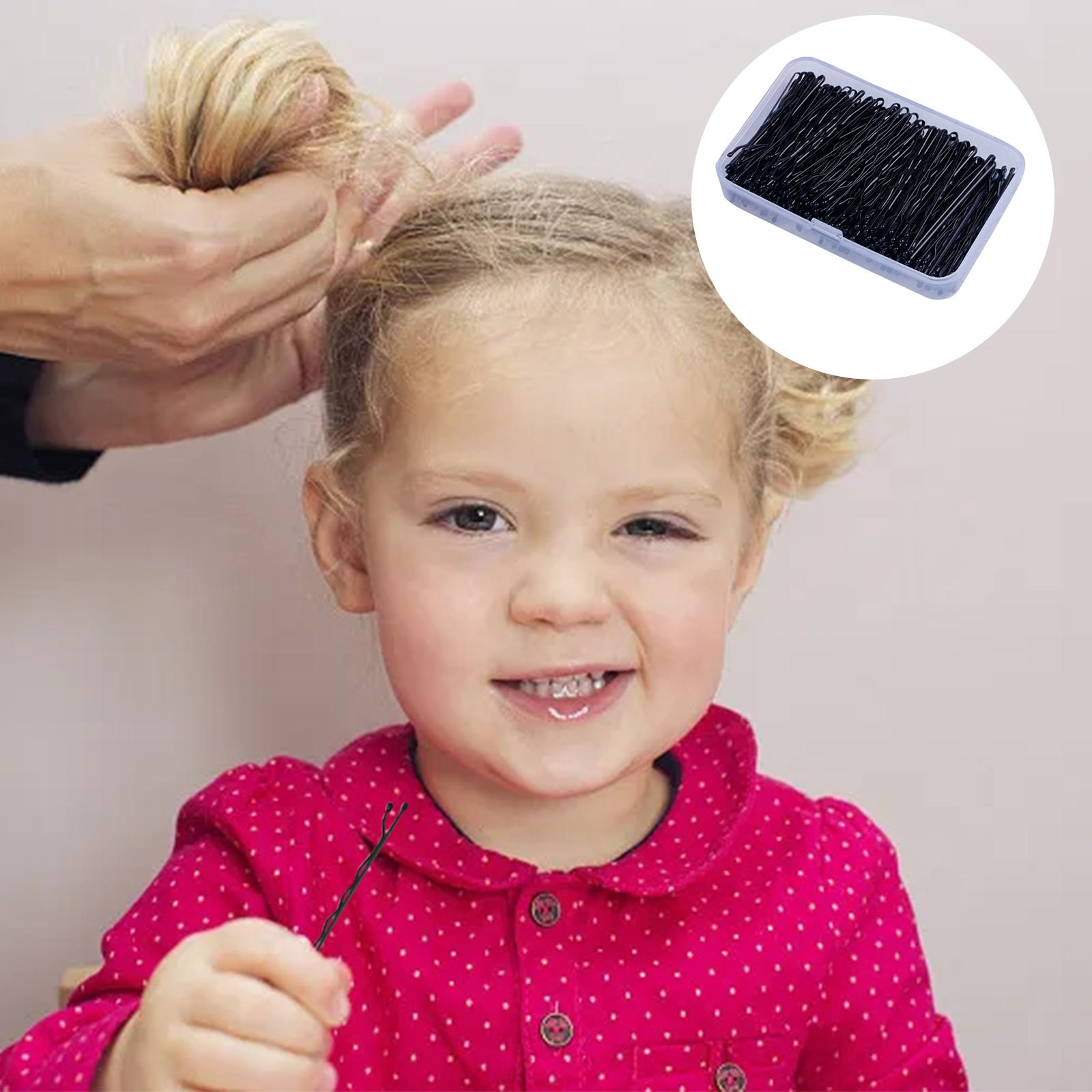 Leozcaa 150PCS Small Hair Clips for Women Girls Metal Accessories Hair