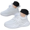 thumbnail image 1 of Leozcaa Boys Girls Sneakers Kids Lightweight Breathable Athletic Running Tennis Shoes for Little Big Kid, 1 of 9