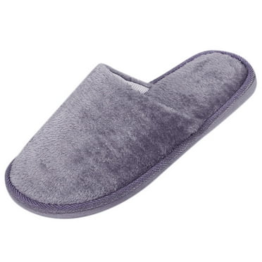 Leozcaa House Slippers for Women Snow Winter Womens Slippers Fluffy House Slippers for Indoor and Outdoor