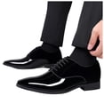 thumbnail image 1 of Leozcaa Mens Classic Formal Oxford Lace-up Leather Shoe for Men Wedding Suit Tuxedo Casual Dress Shoes, 1 of 7