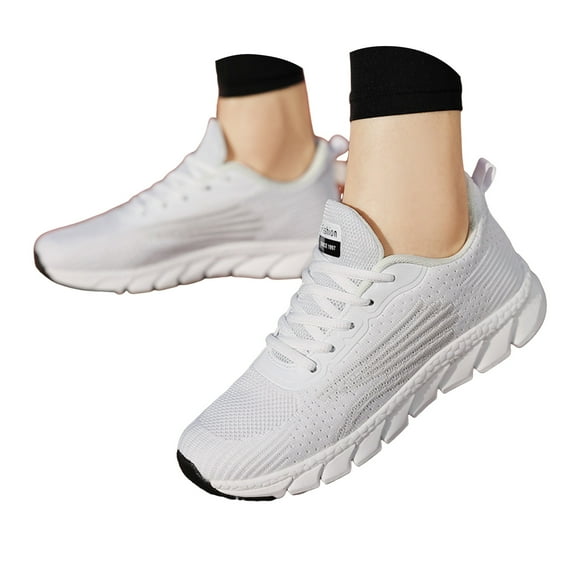 Leozcaa Mens Walking Shoes Casual Non Slip Fashion Sneakers Athletic Gym Workout Lightweight Sneakers