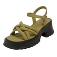 thumbnail image 1 of Leozcaa Platform Heels for Women Chunky Open Toe Comfortable Fisherman Sandals Adjustable Ankle Strap, 1 of 8