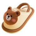 thumbnail image 1 of Leozcaa Toddler Warm Winter House Slippers Baby Boys Girls Indoor Home Slippers Cozy Non-Slip Shoes, 1 of 6