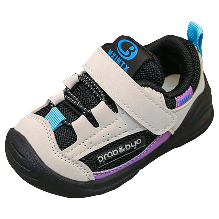 Leozcaa Toddler Wide Toe Box Shoes Boys Barefoot Shoes Kids Girl - Main Image