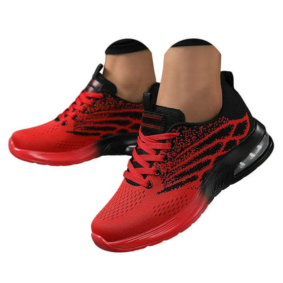 Leozcaa Women's Running Shoes Ladies Slip on Tennis Walking Sneakers Lightweight Breathable Sport Shoes