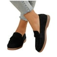 thumbnail image 1 of Leozcaa Womens Loafers Shoes Lug Sole Comfortable Slip On Work Office Business Casual Dress Shoes, 1 of 6