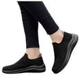 thumbnail image 1 of Leozcaa Womens Slip on Walking Shoes Mesh Breathable Sock Shoe Non-Slip Casual Tennis Running Sneakers, 1 of 8