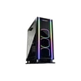 thumbnail image 1 of Lepatek Enermax Saberay Advance Addressable RGB Tempered Glass ATX Mid Tower Gaming PC Case,Black, 1 of 4