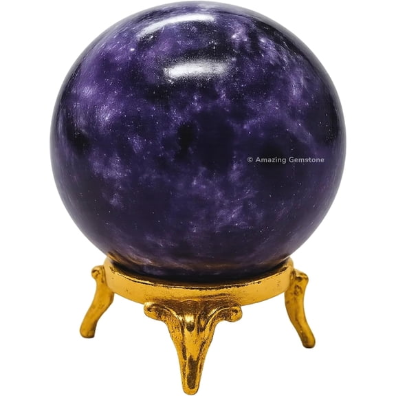 Lepidolite Crystal Ball Sphere 2" Inches