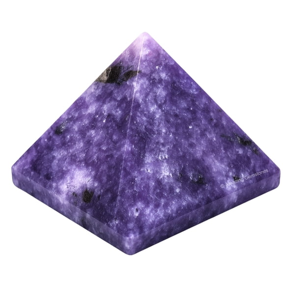 Lepidolite Crystal Pyramid 2" Inch