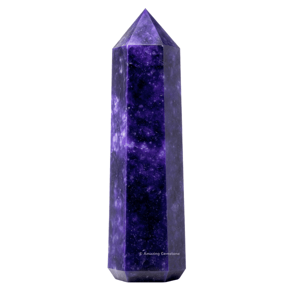 Lepidolite Crystal Tower Obelisk Point (5.5" to 6" INCH)