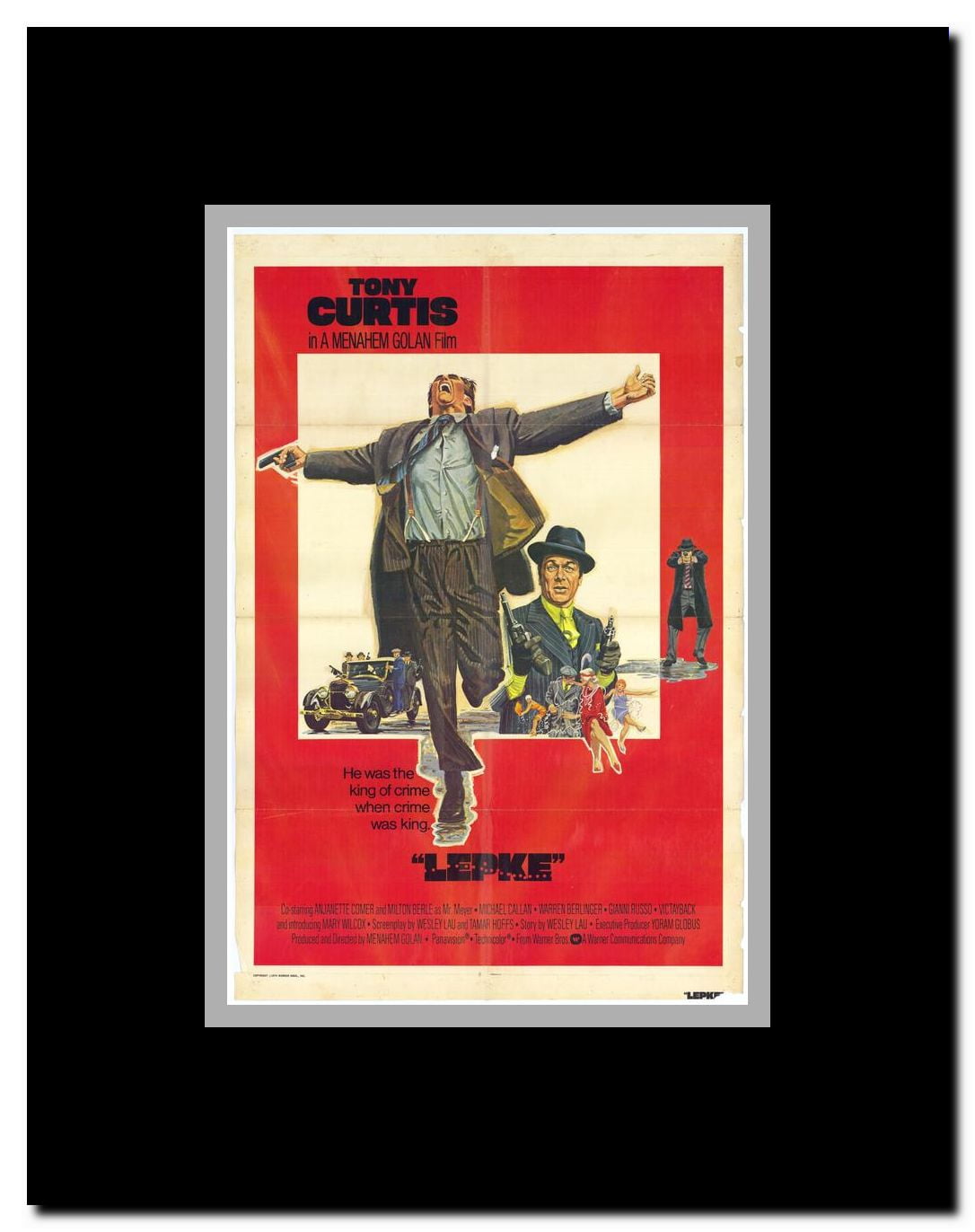 Lepke Framed Movie Poster