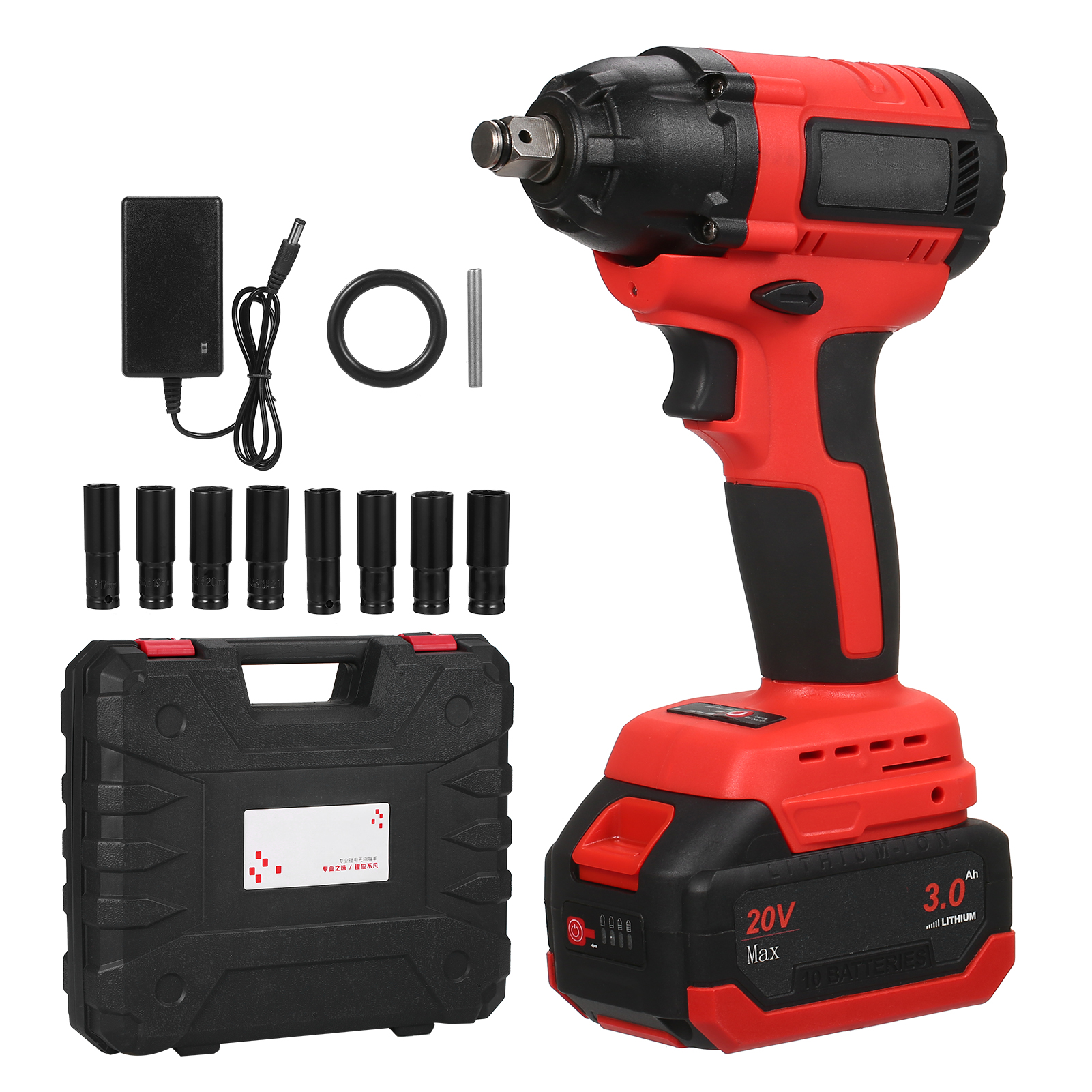 Lepmerk Lepmerk Brushless Cordless Impact Wrench 1/2 inch Electric