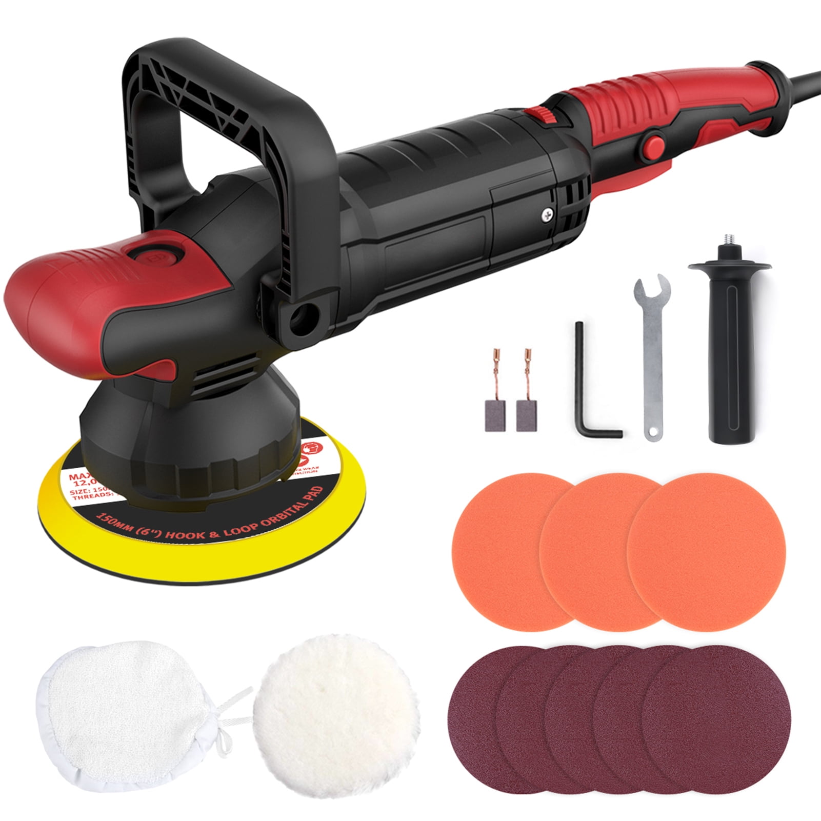 Lepmerk Polishers,Polishers SIUKE 1200W 6004000RPM UShaped Handle