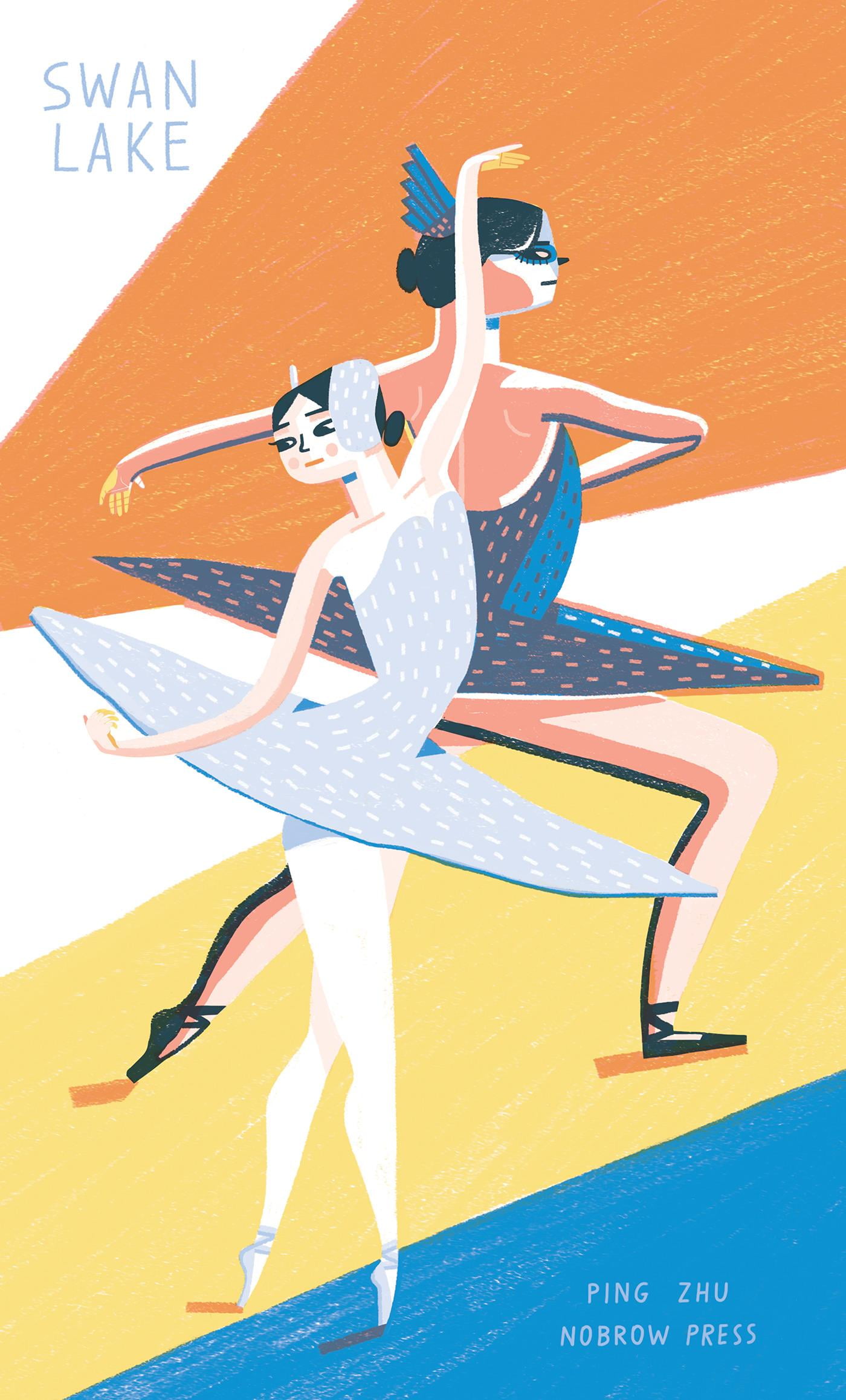 Leporello Swan Lake [Concertina FoldOut Book] Leporello (Paperback)