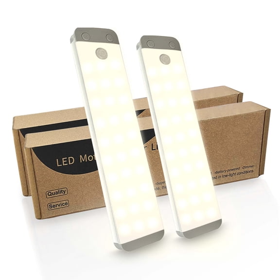 Lepotec 8' Under-Cabinet LED Light, 300 Lumen, 3000K, 2 Count
