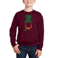 thumbnail image 1 of Leprechaun - Boy's Word Art Crewneck Sweatshirt, 1 of 3