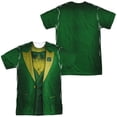 thumbnail image 1 of Leprechaun Costume (Front - Back Print) - Short Sleeve Shirt - X-Large, 1 of 2