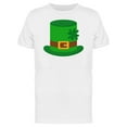thumbnail image 1 of Leprechaun Hat Minimal Art T-Shirt Men -Image by Shutterstock, Male x-Large, 1 of 2