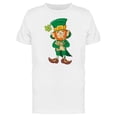 thumbnail image 1 of Leprechaun Holding Bottles T-Shirt Men -Image by Shutterstock, Male XX-Large, 1 of 2