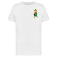 thumbnail image 1 of Leprechaun Holding Gold Upper T-Shirt Men -Image by Shutterstock, Male Small, 1 of 2