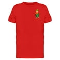 thumbnail image 1 of Leprechaun Holding Gold Upper T-Shirt Men -Image by Shutterstock, Male XX-Large, 1 of 2