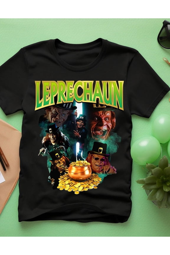 Leprechaun Horror Movie Shirt, Horror Movie Lover Shirt, St. Patrick's Day Horror Movie Shirt,