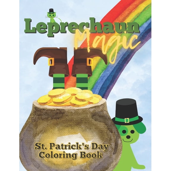 Leprechaun Magic: St. Patrick's Day Coloring Book (Paperback)