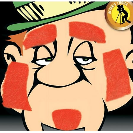 Leprechaun Red Costume Facial Hair Set One Size