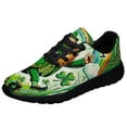 thumbnail image 1 of Leprechaun St Patrick's Day Luck Of The Irish Shoes Sneakers Black Size 4, 1 of 7