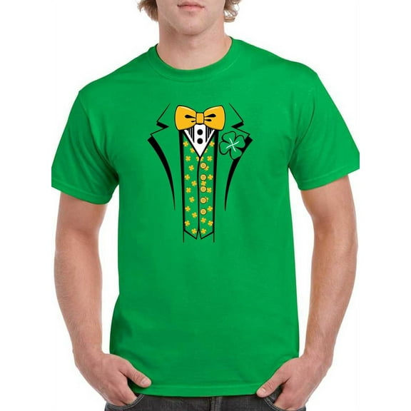 Leprechaun Suit T-Shirt Men -GoatDeals Designs, Male Medium