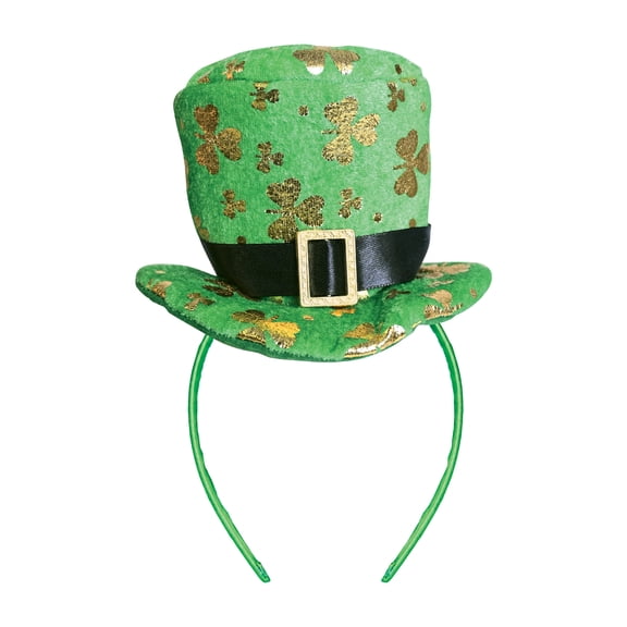 Leprechaun Top Hat Headbands, Pack of 2