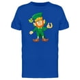 thumbnail image 1 of Leprechaun With Gold Horseshoe T-Shirt Men -Image by Shutterstock, Male Large, 1 of 2